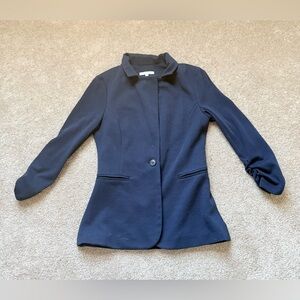 41 Hawthorn Navy Knit Blazer Jacket